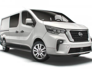nissan nv 300 combi lwb 2021 Modelo 3D