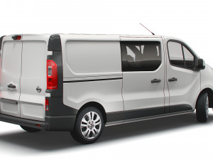 nissan nv 300 combi lwb 2021 3D-Modell