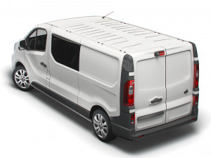 nissan nv 300 combi lwb 2021 3D-Modell