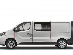 nissan nv 300 combi lwb 2021 3D-Modell