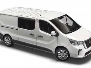 nissan nv 300 combi lwb 2021 3D-Modell
