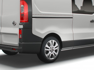 nissan nv 300 combi lwb 2021 3D-Modell