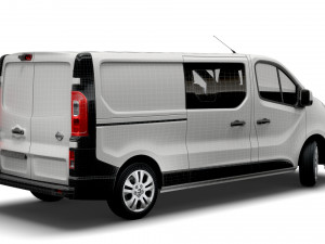 nissan nv 300 combi lwb 2021 3D-Modell