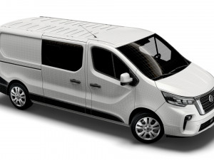 nissan nv 300 combi lwb 2021 3D-Modell