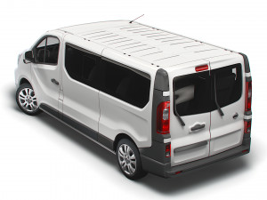 nissan nv 300 minibus lwb 2021 Modelo 3D