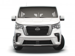 nissan nv 300 minibus lwb 2021 Modelo 3D