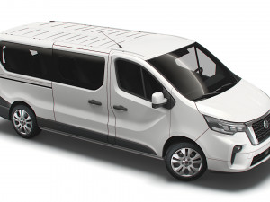 nissan nv 300 minibus lwb 2021 Modelo 3D
