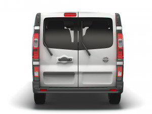 nissan nv 300 minibus lwb 2021 Modelo 3D