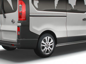 nissan nv 300 minibus lwb 2021 Modelo 3D