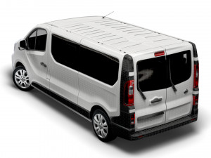 nissan nv 300 minibus lwb 2021 Modelo 3D