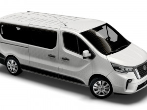 nissan nv 300 minibus lwb 2021 Modelo 3D