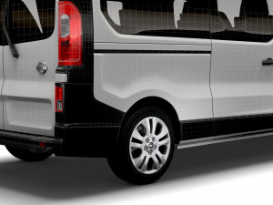 nissan nv 300 minibus lwb 2021 Modelo 3D