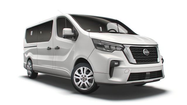 nissan nv 300 spaceclass lwb 2021 Modello 3D .c4d .max .obj .3ds .fbx .stl .blend 