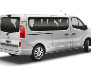nissan nv 300 spaceclass lwb 2021 Modello 3D