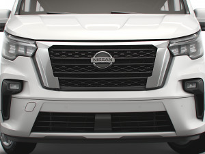 nissan nv 300 spaceclass lwb 2021 Modello 3D
