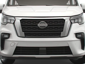 nissan nv 300 spaceclass lwb 2021 3D Модель