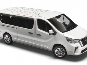 nissan nv 300 spaceclass lwb 2021 Modello 3D