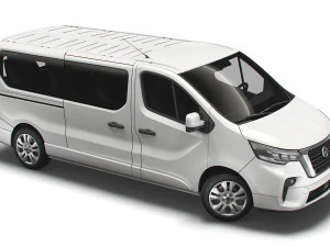 nissan nv 300 spaceclass lwb 2021 3D Модель