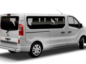 nissan nv 300 spaceclass lwb 2021 Modello 3D