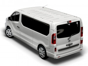 nissan nv 300 spaceclass lwb 2021 Modello 3D