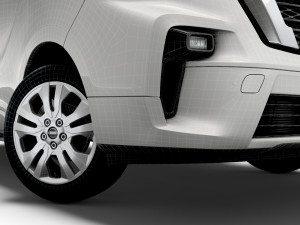 nissan nv 300 spaceclass lwb 2021 Modello 3D