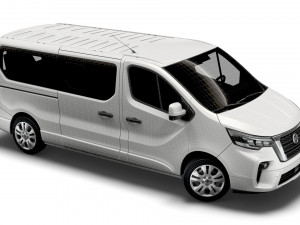 nissan nv 300 spaceclass lwb 2021 Modello 3D