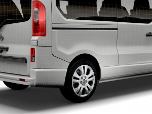 nissan nv 300 spaceclass lwb 2021 Modello 3D