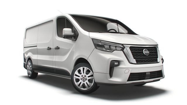 nissan nv 300 van lwb 2021 3D-Modell .c4d .max .obj .3ds .fbx .stl .blend 