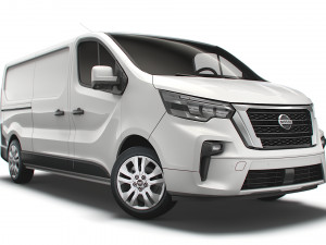 nissan nv 300 van lwb 2021 3D Model