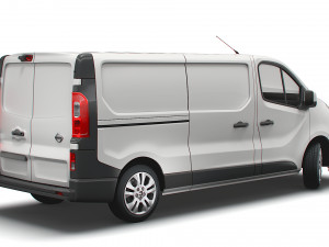 nissan nv 300 van lwb 2021 3D-Modell