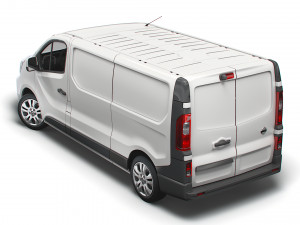 nissan nv 300 van lwb 2021 3D-Modell