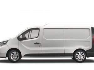 nissan nv 300 van lwb 2021 3D-Modell