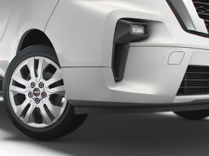 nissan nv 300 van lwb 2021 3D-Modell