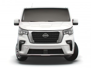 nissan nv 300 van lwb 2021 3D-Modell