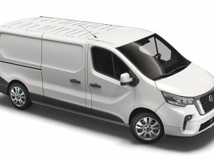 nissan nv 300 van lwb 2021 3D-Modell