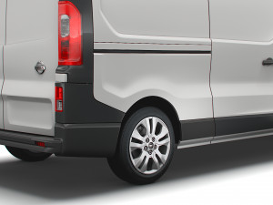 nissan nv 300 van lwb 2021 3D-Modell