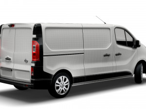 nissan nv 300 van lwb 2021 3D-Modell