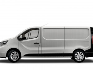 nissan nv 300 van lwb 2021 3D-Modell