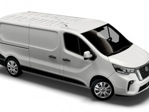 nissan nv 300 van lwb 2021 3D-Modell