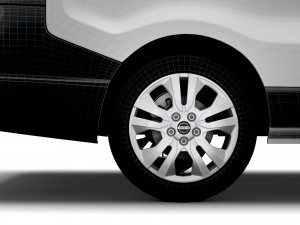 nissan nv 300 van lwb 2021 3D-Modell