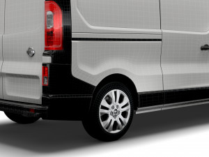 nissan nv 300 van lwb 2021 3D-Modell