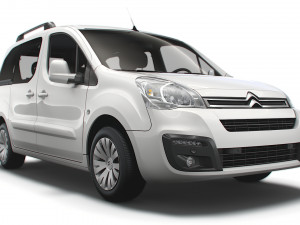 citroen berlingo multispace 2017 3D Model