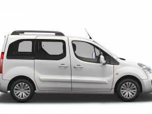 citroen berlingo multispace 2017 3D मॉडल