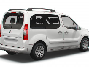 citroen berlingo multispace 2017 3D मॉडल