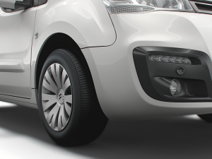 citroen berlingo multispace 2017 3D मॉडल