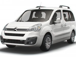 citroen berlingo multispace 2017 3D मॉडल