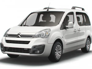 citroen berlingo multispace 2017 3D Model