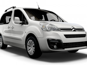citroen berlingo multispace 2017 3D मॉडल