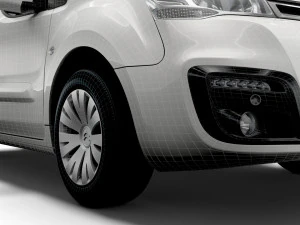 citroen berlingo multispace 2017 3D Model