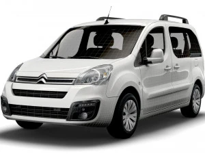 citroen berlingo multispace 2017 3D Model